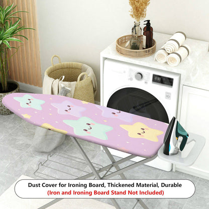 1-Piece Cute Star Pastel  Ironing Board Cover, Universal Size, Without Board