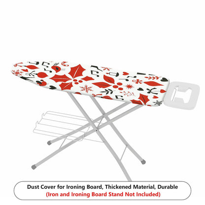1-Piece Christmas Reindeer Music  Ironing Board Cover, Universal Size, Without Board