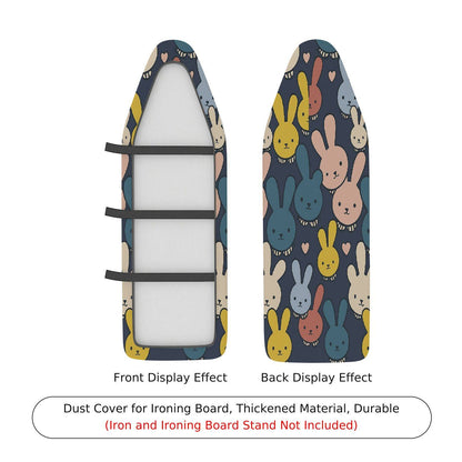 1-Piece Cute Bunny  Pattern  Ironing Board Cover, Universal Size, Without Board