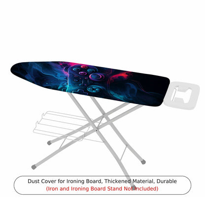 1-Piece Abstract Art Gaming Console  Ironing Board Cover, Universal Size, Without Board