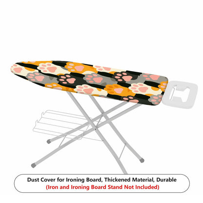 1-Piece Cute  Animal Paw Design Printed  Ironing Board Cover, Universal Size, Without Board