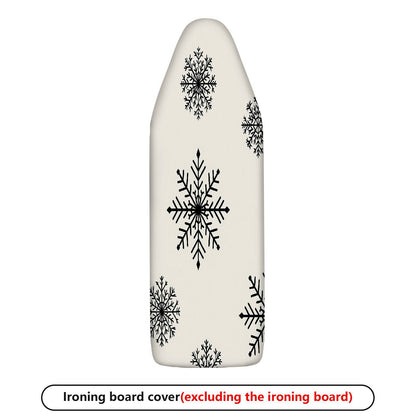 1-Piece Snowflake Pattern Christmas Winter  Ironing Board Cover, Universal Size, Without Board