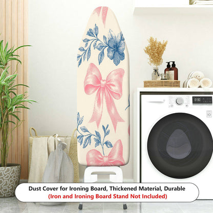 1-Piece Floral Bow Pattern Cute  Ironing Board Cover, Universal Size, Without Board