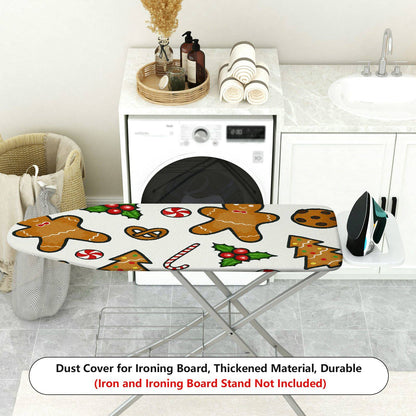 1-Piece Christmas cookies gingerbread holiday  Ironing Board Cover, Universal Size, Without Board
