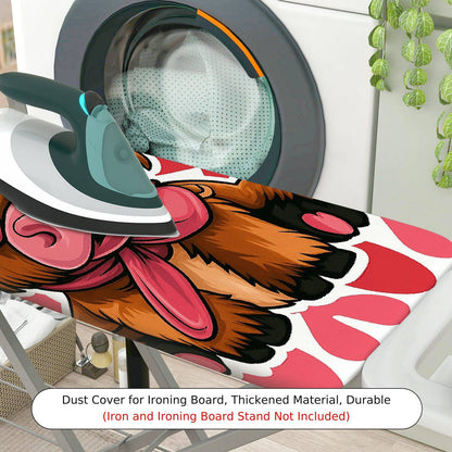 1-Piece Animal Love Fun  Ironing Board Cover, Universal Size, Without Board