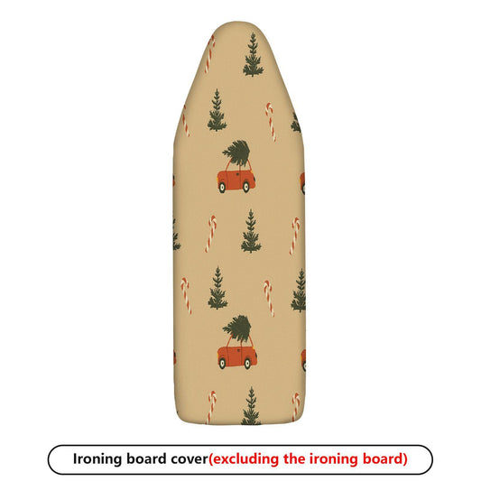 1-Piece Christmas Tree Car Candy  Ironing Board Cover, Universal Size, Without Board