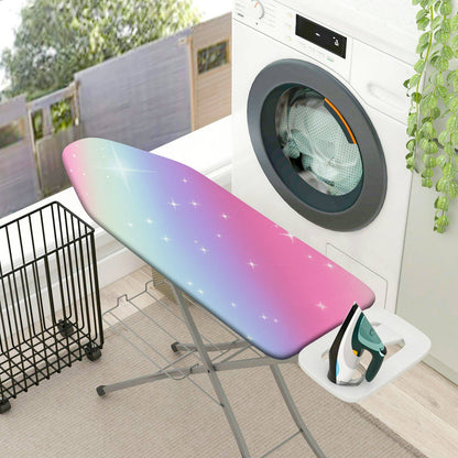 1-Piece Gradient Star Shine Colorful  Ironing Board Cover, Universal Size, Without Board