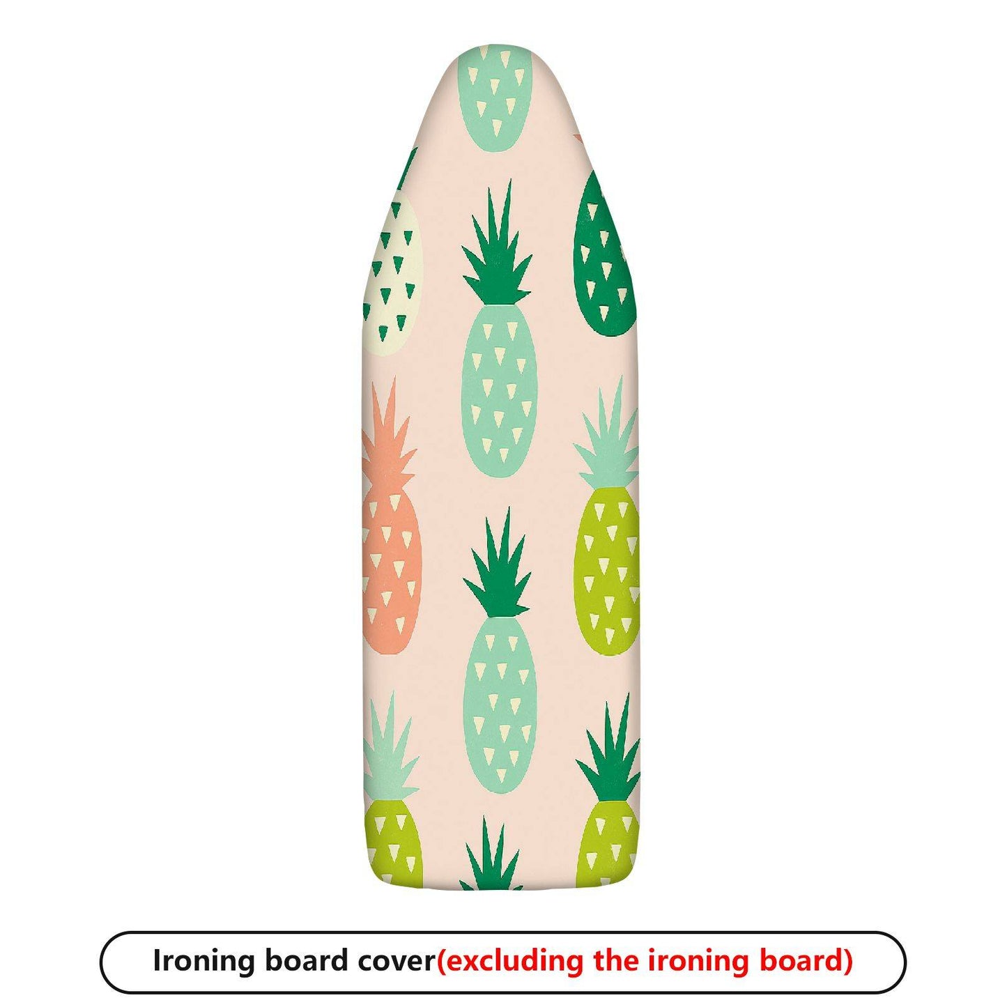 1-Piece Pineapple Pattern Colorful Fun  Ironing Board Cover, Universal Size, Without Board