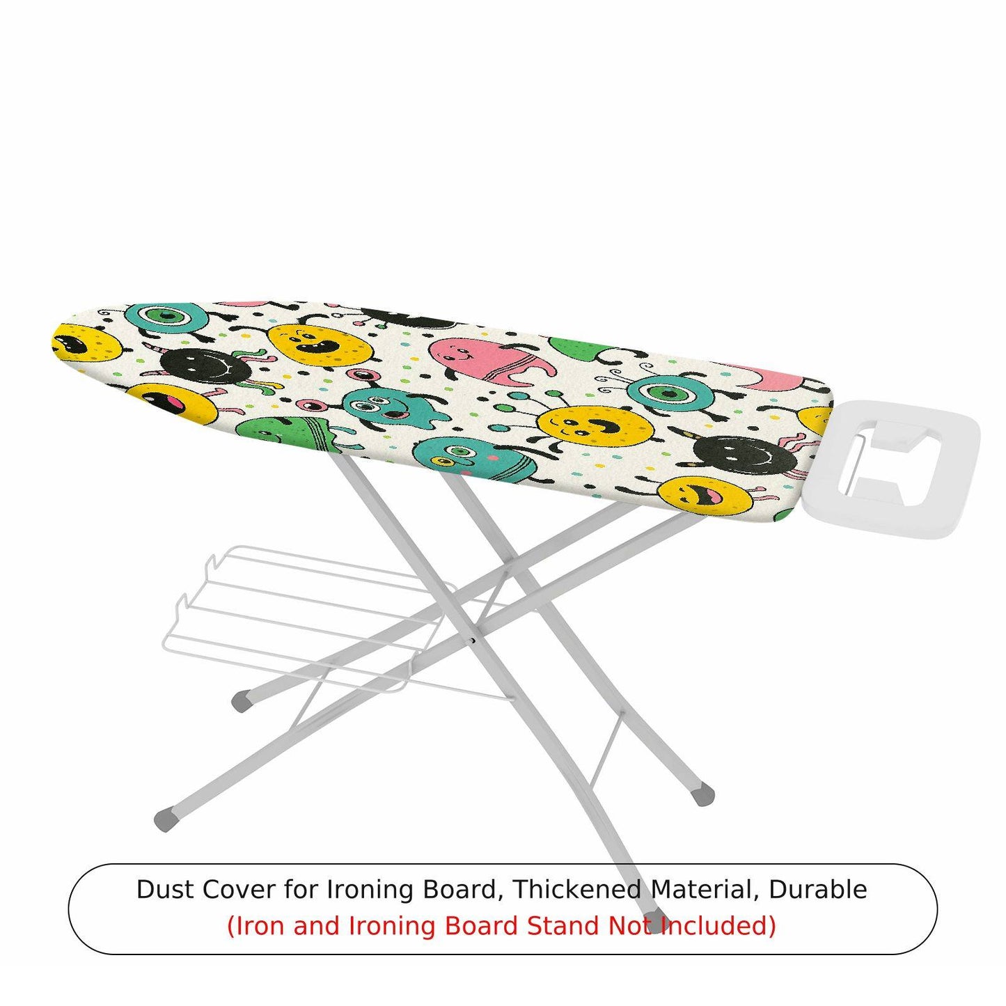 1-Piece Pattern Colorful Fun  Ironing Board Cover, Universal Size, Without Board