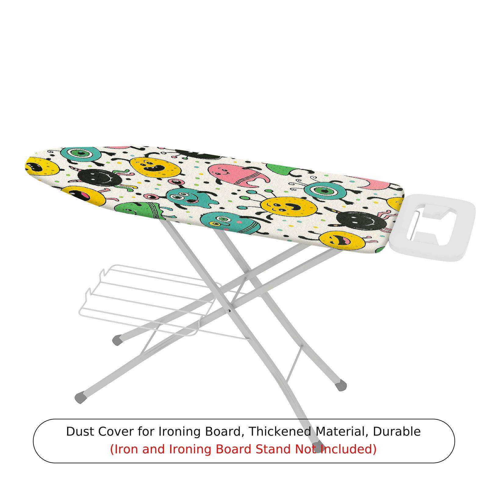 1-Piece Pattern Colorful Fun  Ironing Board Cover, Universal Size, Without Board