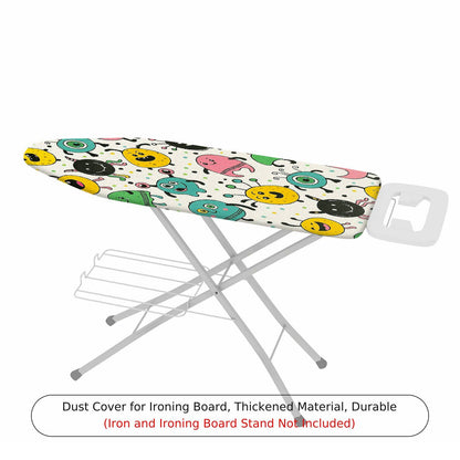 1-Piece Pattern Colorful Fun  Ironing Board Cover, Universal Size, Without Board