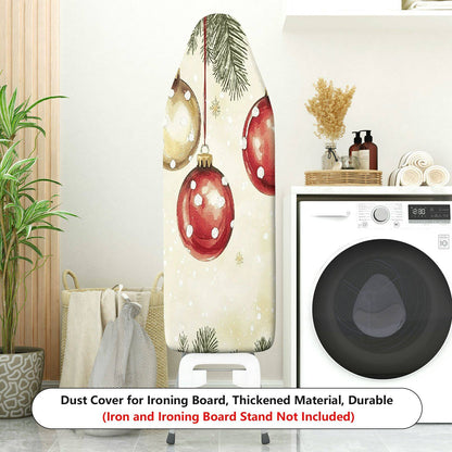1-Piece Christmas Ornaments Pine Tree Snowfall  Ironing Board Cover, Universal Size, Without Board