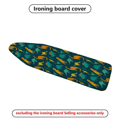 1-Piece Dinosaur Pattern Colorful Fun  Ironing Board Cover, Universal Size, Without Board