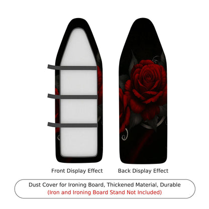 1-Piece Rose Floral Elegant  Ironing Board Cover, Universal Size, Without Board