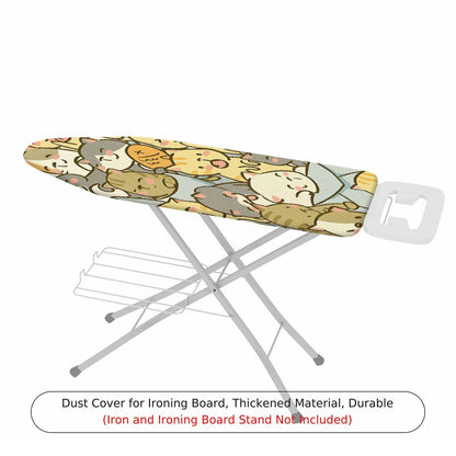 1-Piece Animals Cute Colorful  Ironing Board Cover, Universal Size, Without Board