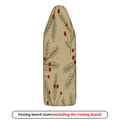 1-Piece Christmas Berry Pine Holiday  Ironing Board Cover, Universal Size, Without Board