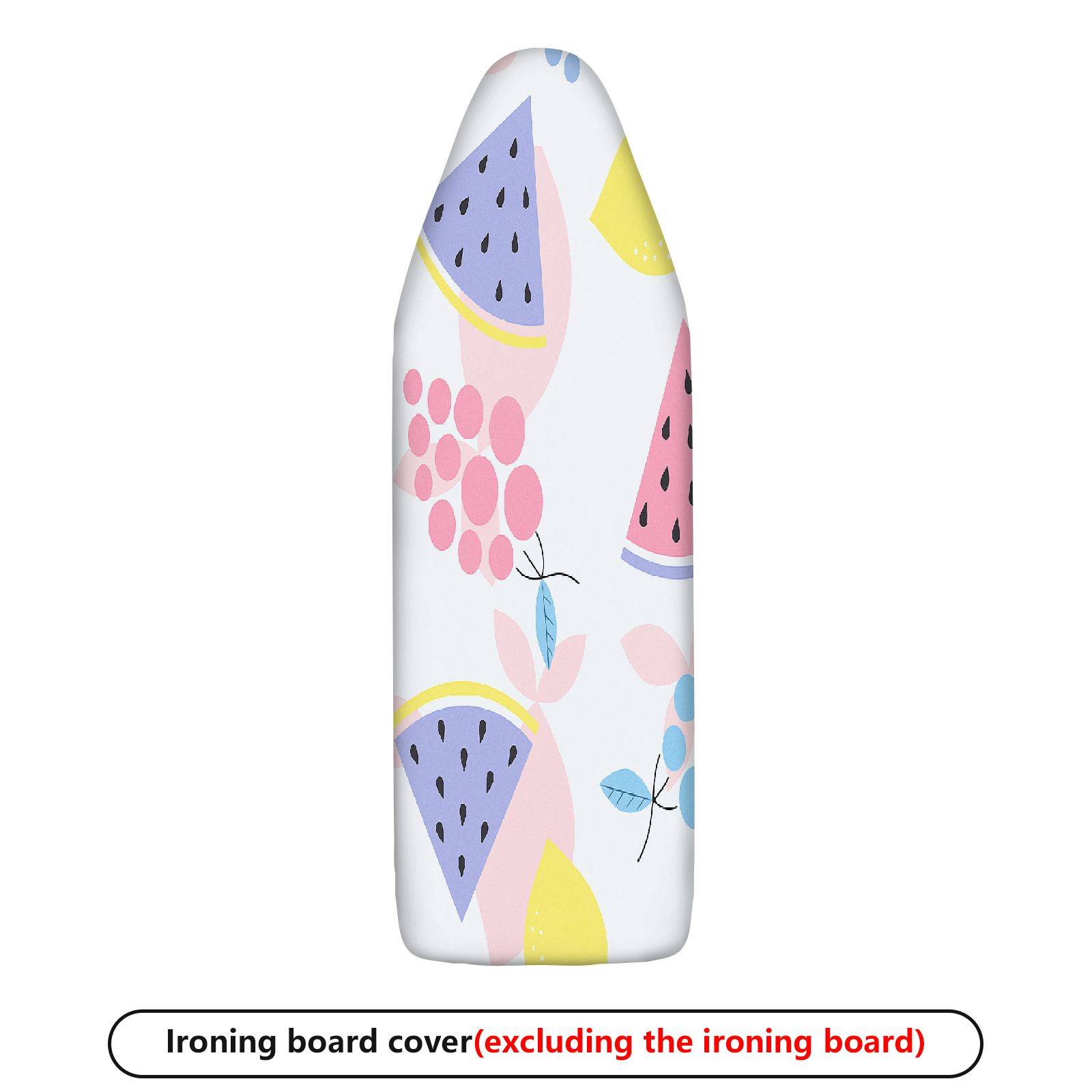 1-Piece Fruit Pattern Watermelon Grapes Cute  Ironing Board Cover, Universal Size, Without Board