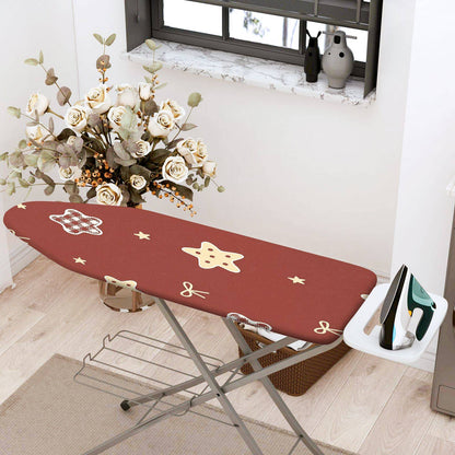 1-Piece Star Bow Plaid  Ironing Board Cover, Universal Size, Without Board