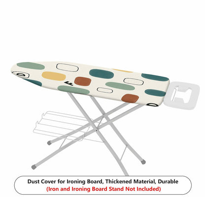 1-Piece Abstract Geometric Modern Style  Ironing Board Cover, Universal Size, Without Board