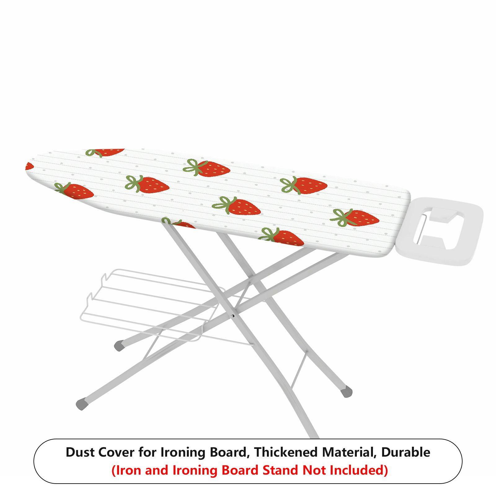 1-Piece Strawberry Pattern Cute Fresh Style  Ironing Board Cover, Universal Size, Without Board