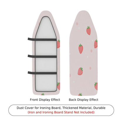 1-Piece Strawberry Pink Cute  Ironing Board Cover, Universal Size, Without Board