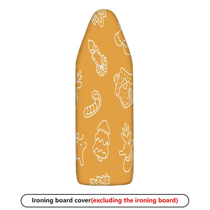 1-Piece Christmas Reindeer Candy  Ironing Board Cover, Universal Size, Without Board