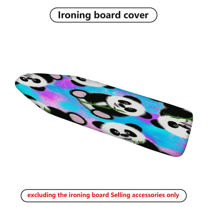 1-Piece Panda Colorful Cute  Ironing Board Cover, Universal Size, Without Board