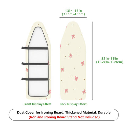 1-Piece Pink Bowknot Pattern Cute  Ironing Board Cover, Universal Size, Without Board