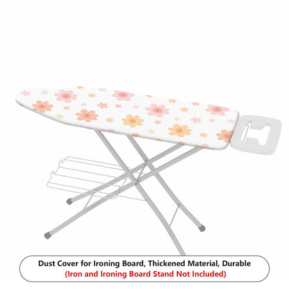 1-Piece Floral Pink Cute Patterns  Ironing Board Cover, Universal Size, Without Board